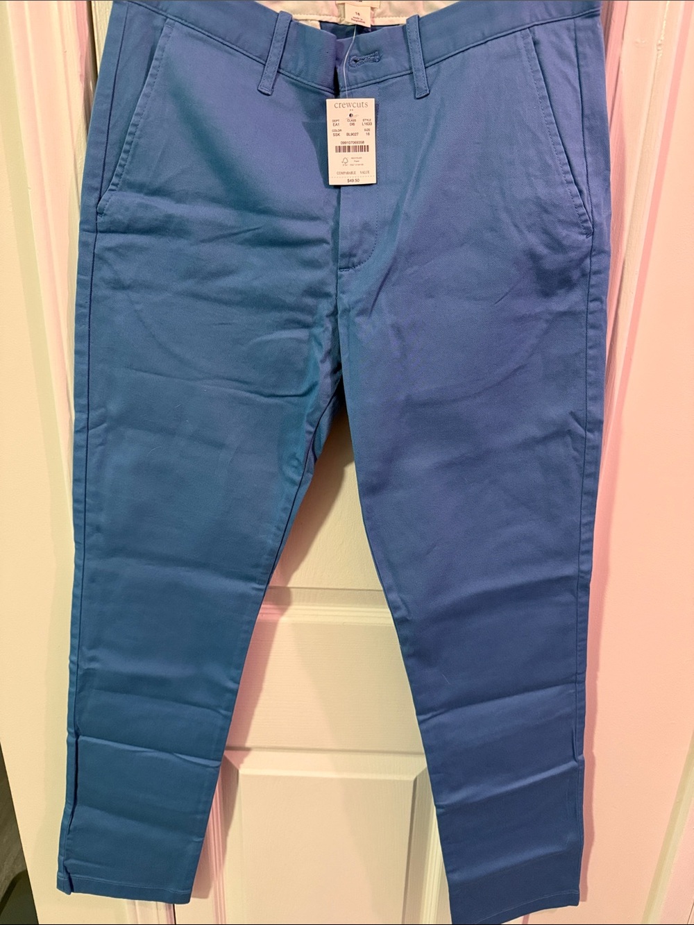 $20: J Crew Factory/Crewcuts Boys Slim Flex Chino Pants SZ 16 NWT